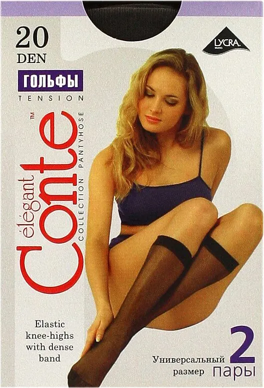 Կիսազուգագուլպա շեյդ «Conte 20 Den»