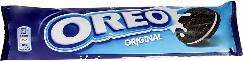 Թխվածքաբլիթ վանիլային միջուկով «Oreo Original» 154գ