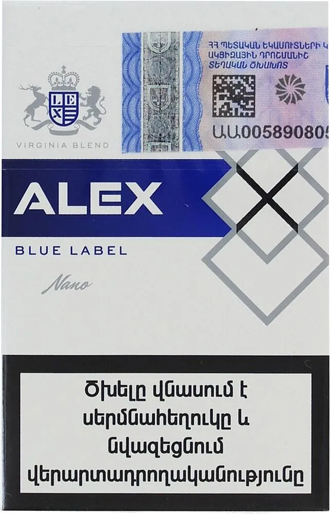 Ծխախոտ «Alex Blue Label Nano»
