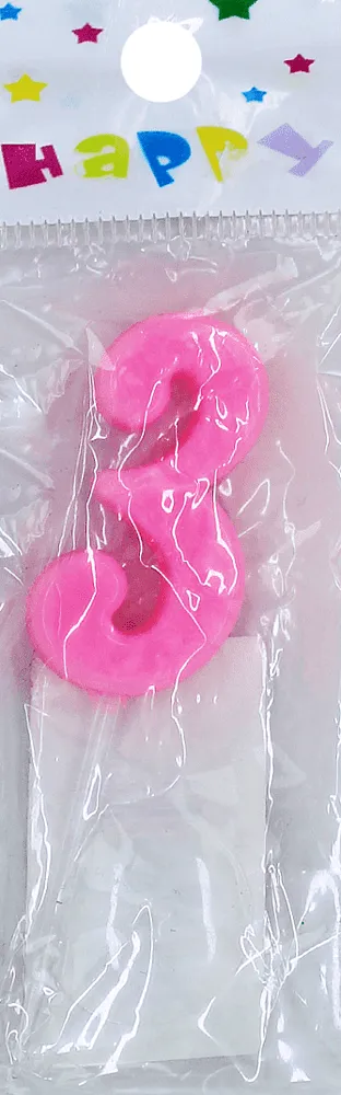 Մոմ ծննդյան «Happy N3»
