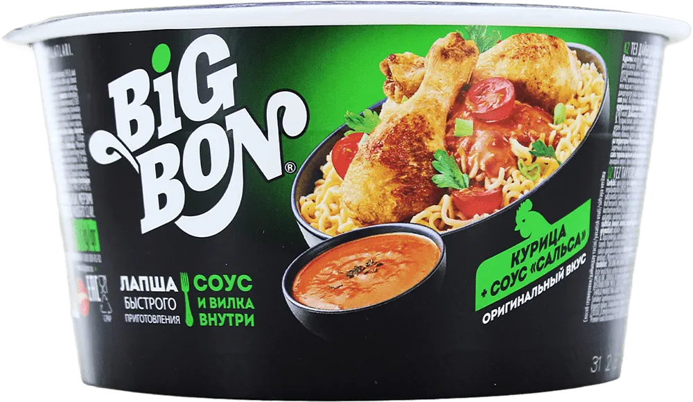 Լապշա հավի «Big Bon» 85գ
