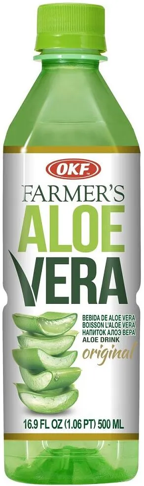 Ըմպելիք ալոե վերայով «OKF Farmer's Aloe Vera» 500մլ