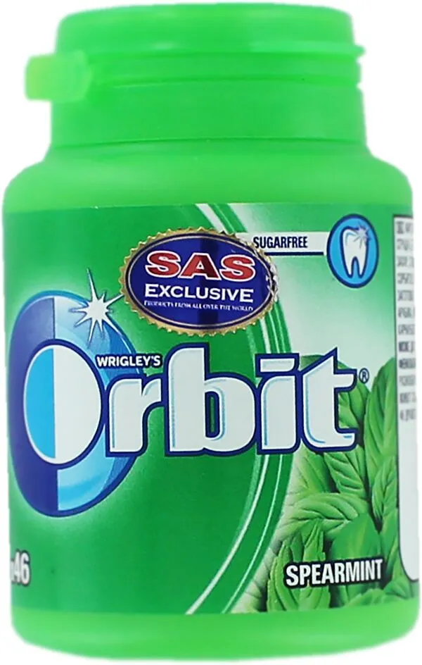 Մաստակ նուրբ անանուխի «Orbit» 64գ