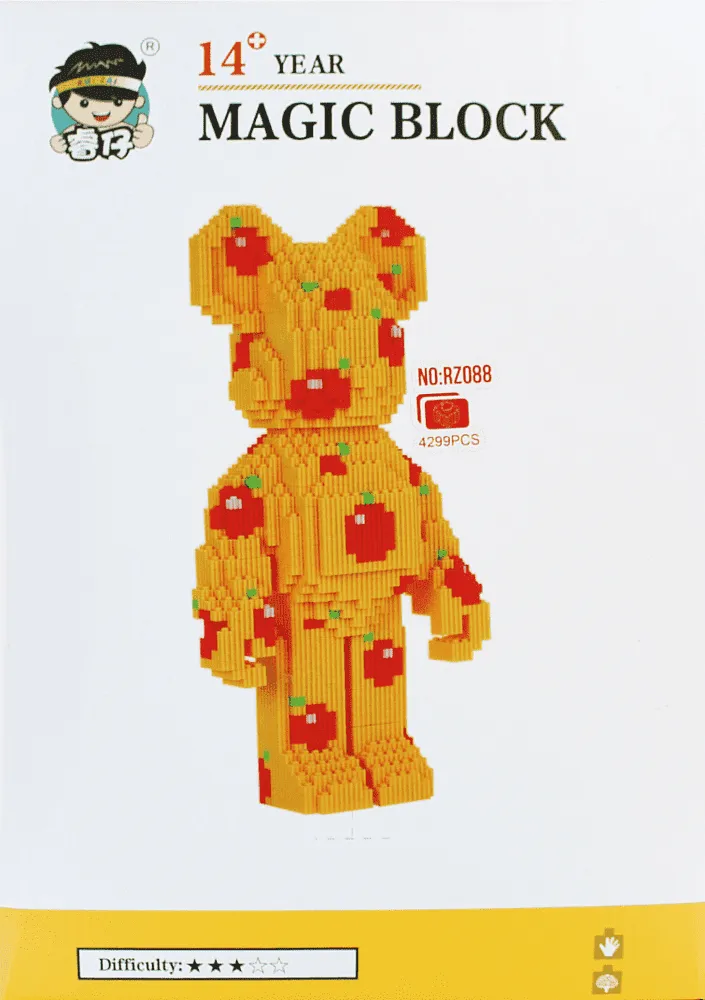 Խաղալիք-կոնստրուկտոր «Magic Block Bear»
