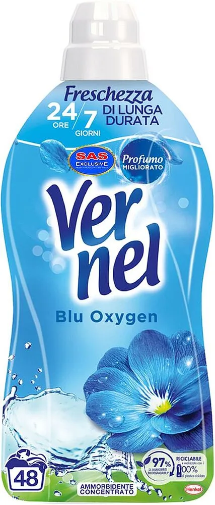 Լվացքի կոնդիցիոներ «Vernel Blu Oxygen» 1200մլ