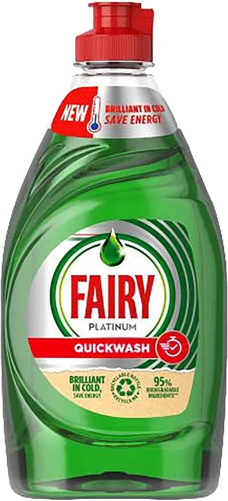 Սպասք լվանալու հեղուկ «Fairy Platinum» 383մլ
