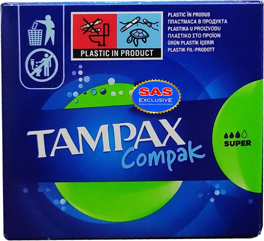 Ներդիրներ «Tampax Compak Super» 16 հատ