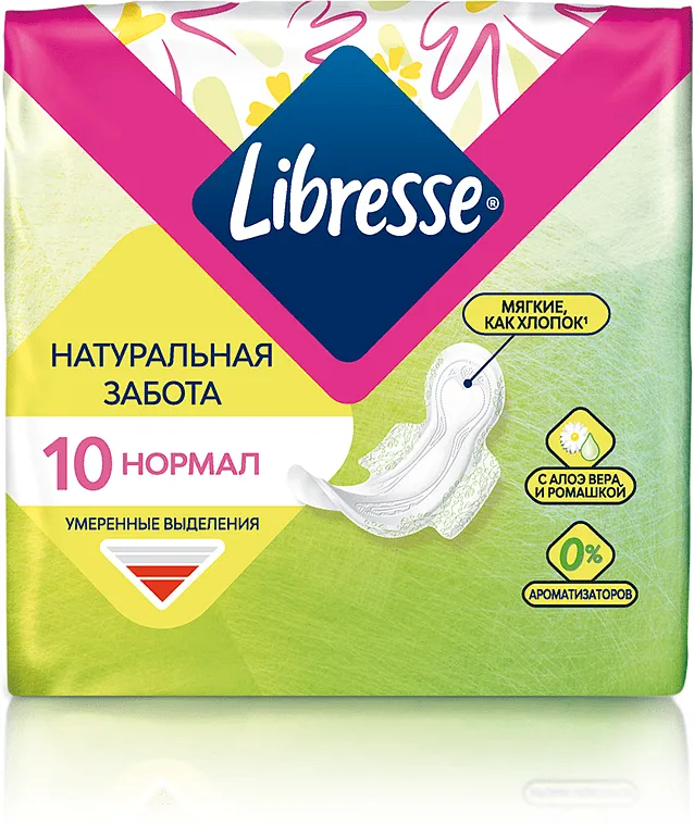 Միջադիրներ «Libresse Natural Care Ultra Normal» 10հատ