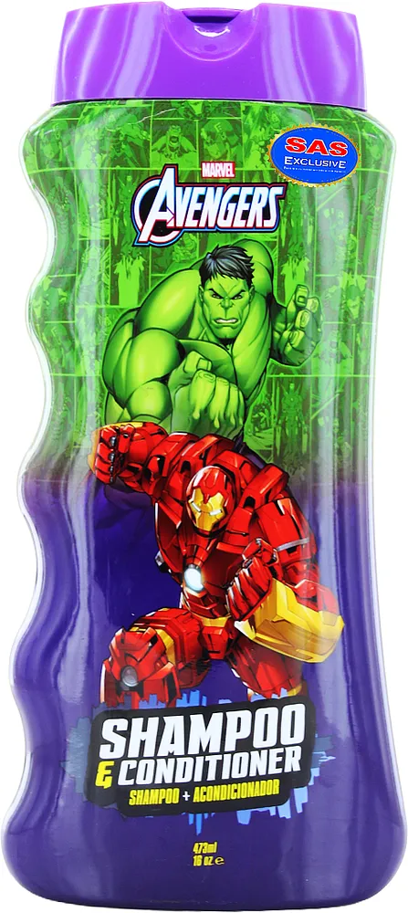 Շամպուն-կոնդիցիոներ մանկական «Nevada Marvel Avengers» 473մլ