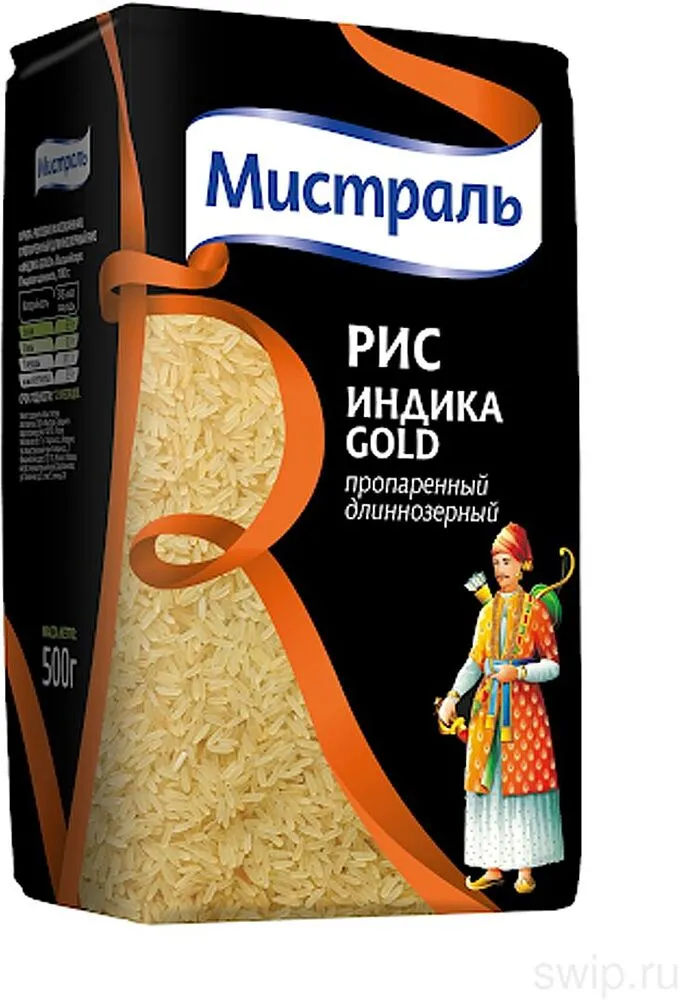 Բրինձ երկարահատիկ «Мистраль Ինդիկա Gold»500գ 