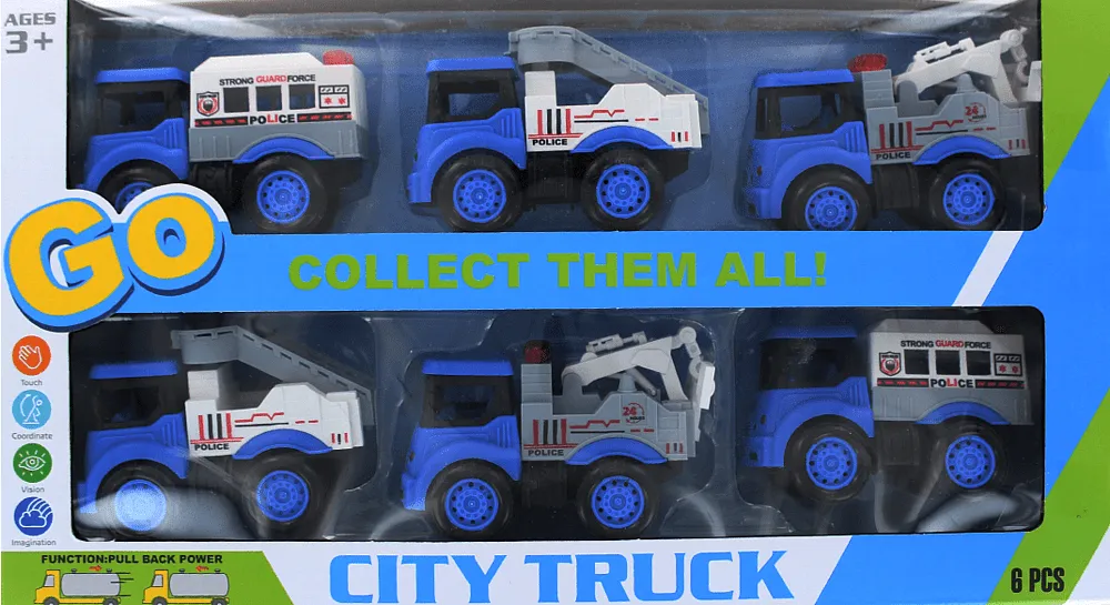 Խաղալիք ավտոմեքենաների հավաքածու «City Truck»
