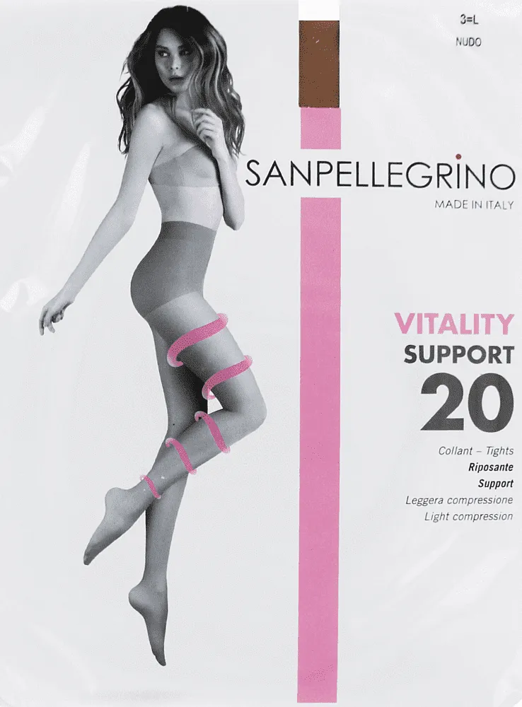 Զուգագուլպա մարմնագույն «Sanpellegrino Vitality Support Nude 20 Den N3»
