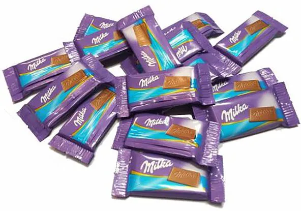 Շոկոլադե կոնֆետներ «Milka»