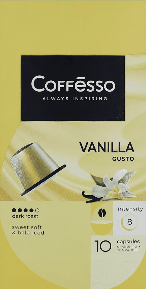 Պատիճ սուրճի «Coffesso Vanilla Gusto» 50գ