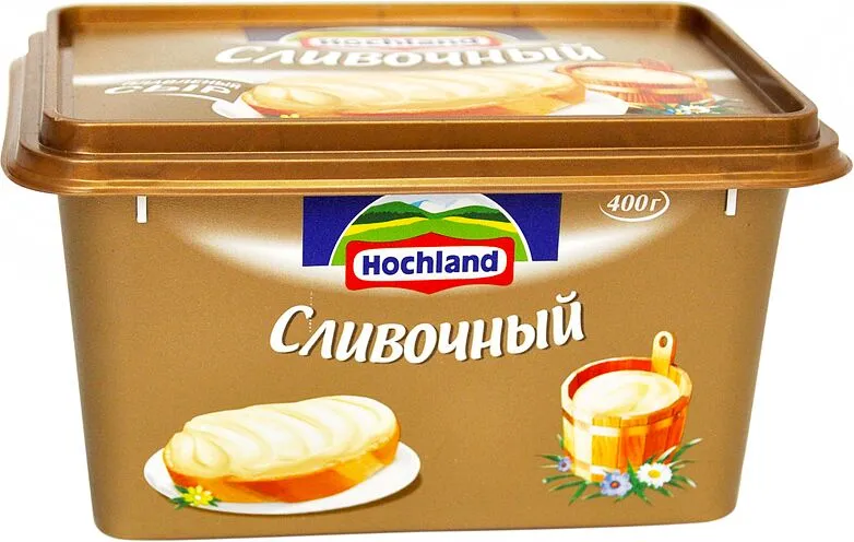 Պանիր հալած սերուցքային «Hochland» 400գ