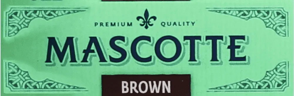 Ծխախոտի թուղթ «Mascotte Brown»