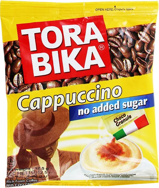 Սուրճ լուծվող «Tora Bika» 25գ Առանց շաքարի