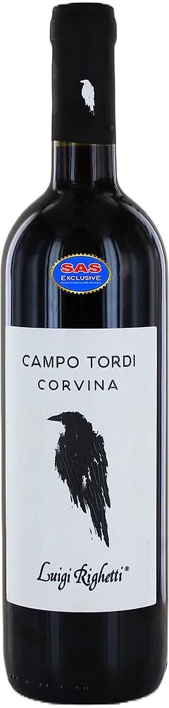 Գինի կարմիր «Luigi Righetti Campo Tordi Corvina» 0.75լ