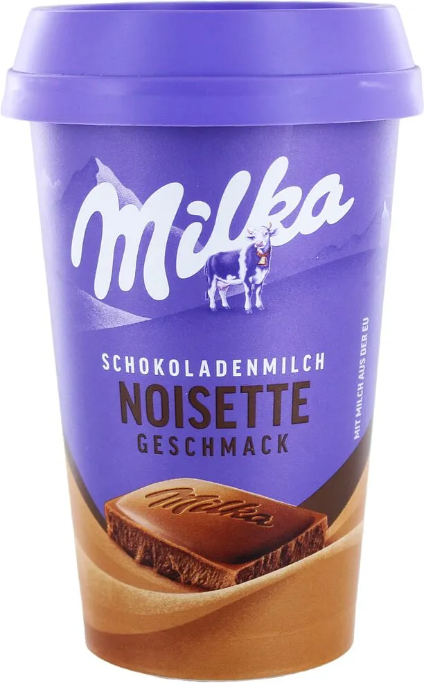 Ըմպելիք շոկոլադե պնդուկի համով «Milka» 220մլ