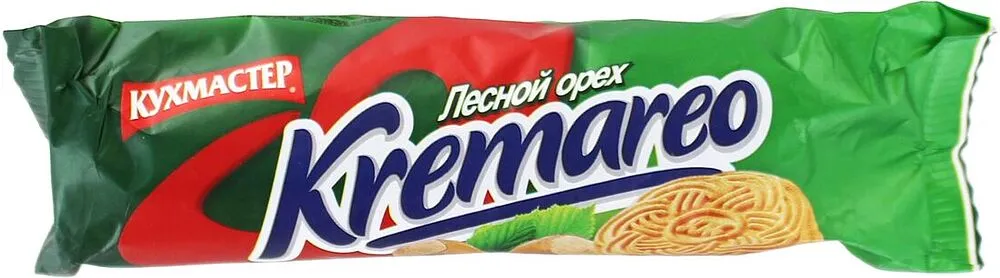 Թխվածքաբլիթ պնդուկի միջուկով «Кухмастер Kremareo»100գ