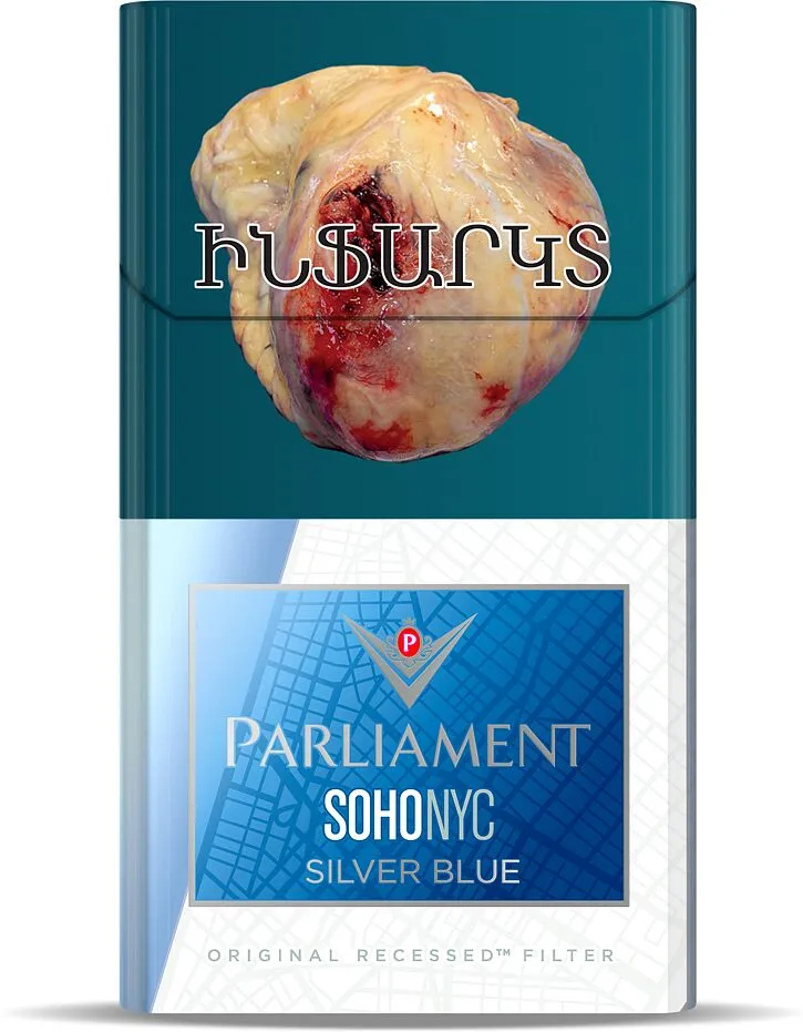 Ծխախոտ «Parliament SohoNyc Silver Blue»