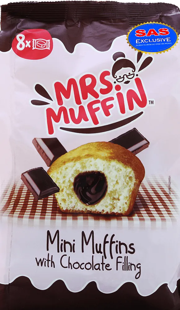 Կեքս մաֆին շոկոլադե միջուկով «Mrs. Muffin» 200գ
