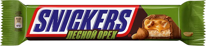 Շոկոլադե բատոն «Snickers Hazelnut» 81գ
