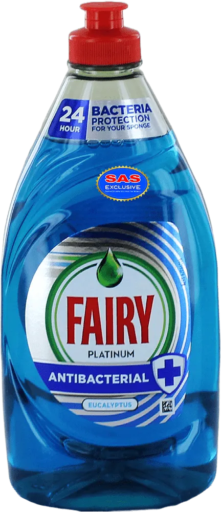 Սպասք լվանալու հեղուկ «Fairy Antibacterial» 383մլ