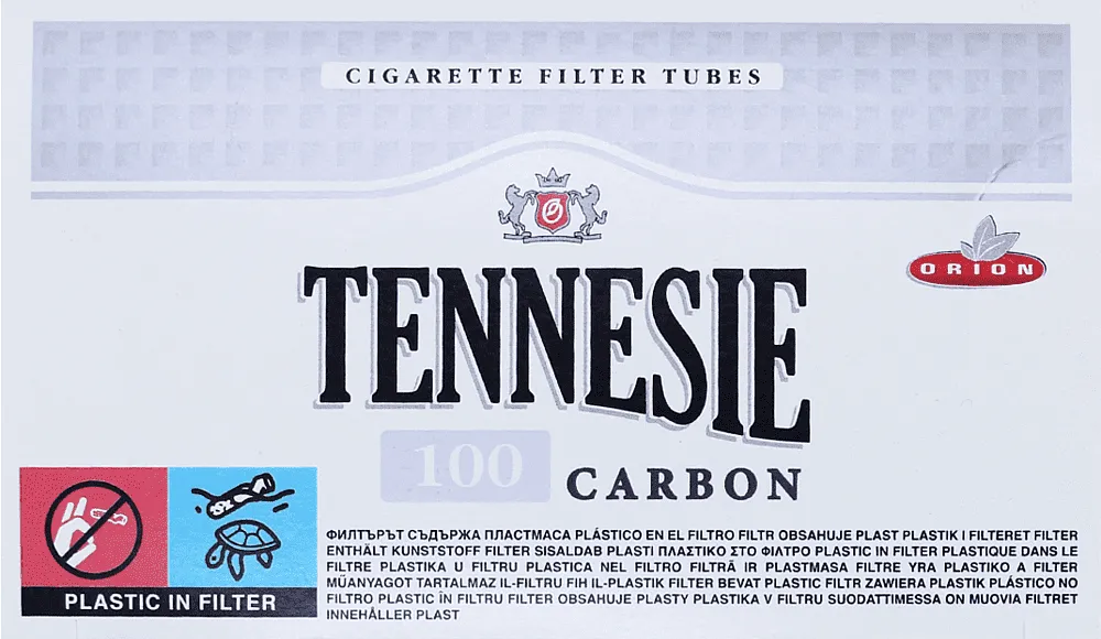 Պարկուճ ծխախոտի «Tennesie Carbon» 100 հատ