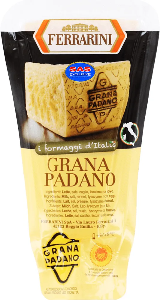 Պանիր պինդ «Ferrarini Grana Padano» 180գ
