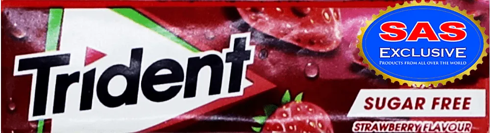 Մաստակ ելակի «Trident» 13.5գ