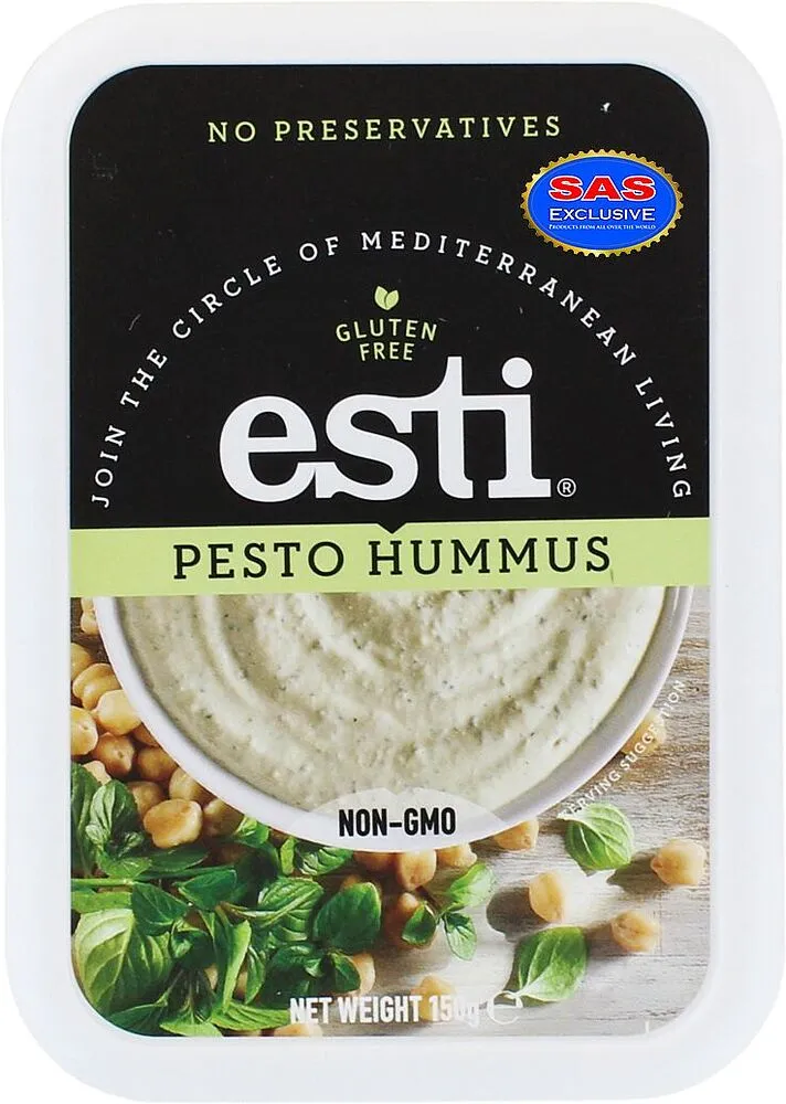 Հումմուս պեստո «Esti» 150գ