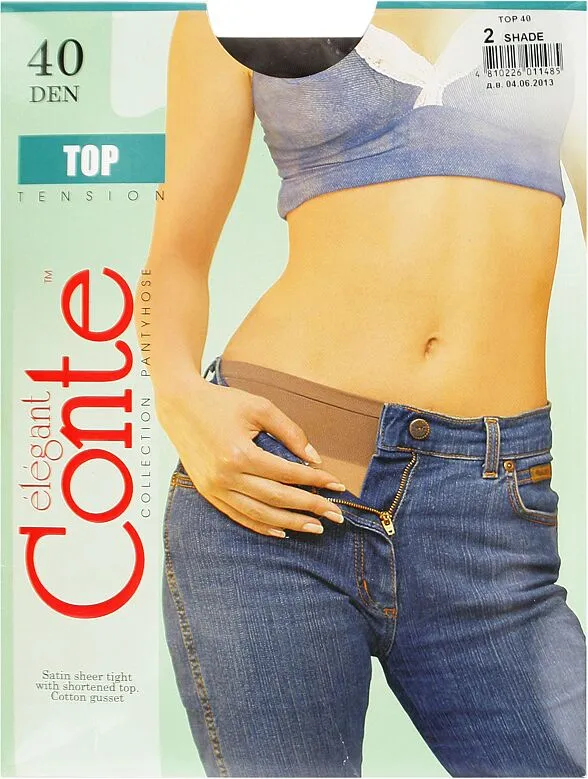 Զուգագուլպա շեյդ «Conte Elegant Top 40 Den N2» 
