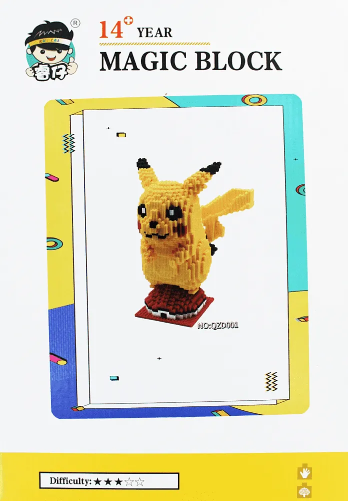 Խաղալիք-կոնստրուկտոր «Magic Block Pokemon»
