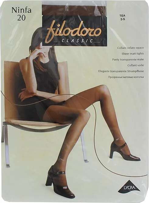 Զուգագուլպա թեյի գույն «Filodoro Classic 20Den N2»