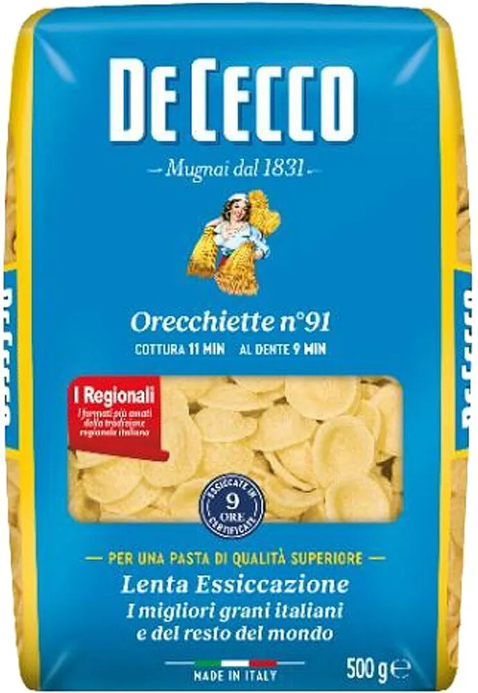 Մակարոն «De Cecco Orecchiette №91» 500գ