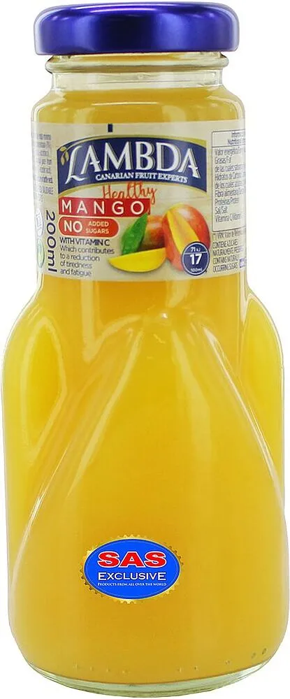 Ըմպելիք մանգոյի «Lambda» 0.2լ