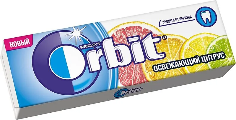 Մաստակ ցիտրուսային «Orbit» 13.6գ