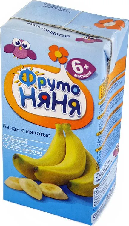 Նեկտար «Фруто Няня» 0.2լ Բանան