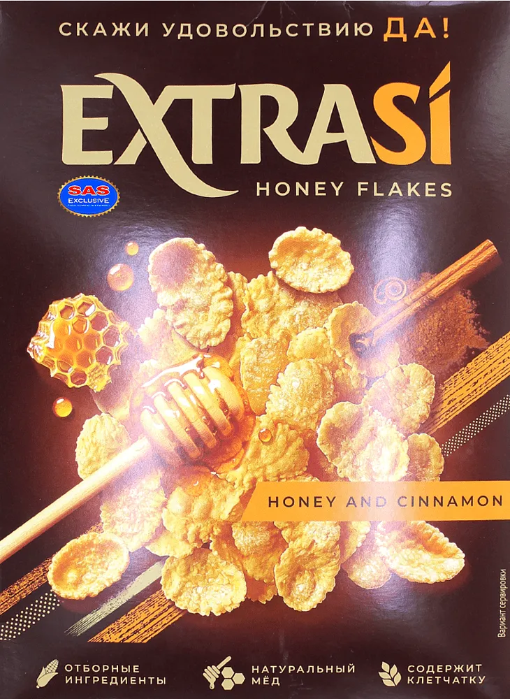 Պատրաստի նախաճաշ «Extrasi Honey & Cinnamon» 250գ