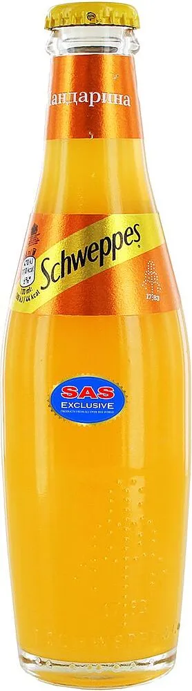 Զովացուցիչ գազավորված ըմպելիք մանդարինի «Schweppes» 0.25լ