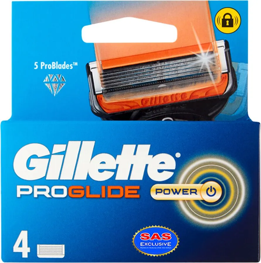 Սափրող սարքի գլխիկներ «Gillette Proglide Power» 4 հատ