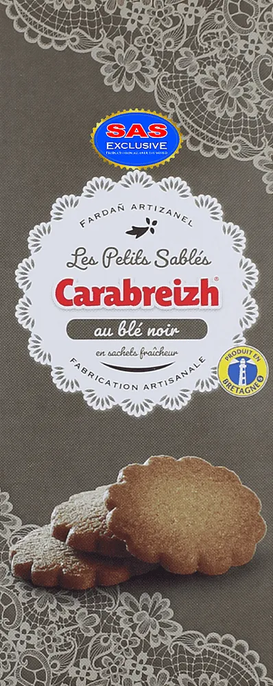 Թխվածքաբլիթ հնդկացորենի «Carabreizh» 100գ