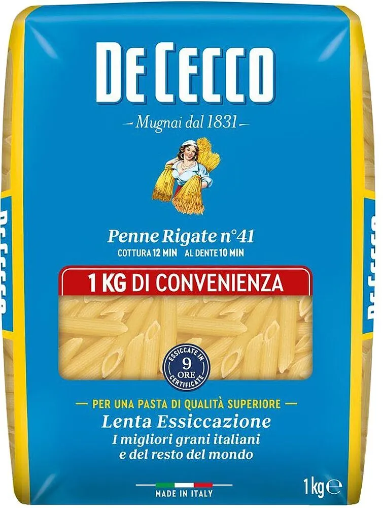 Մակարոն «De Cecco Penne Rigate №41» 1կգ