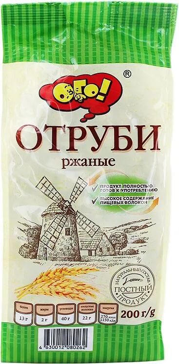 Թեփ ցորենի «Ого» 200գ