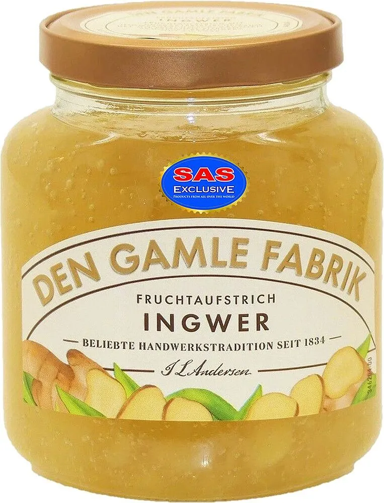 Ջեմ կոճապղպեղի «Den Gamle Fabrik» 380գ