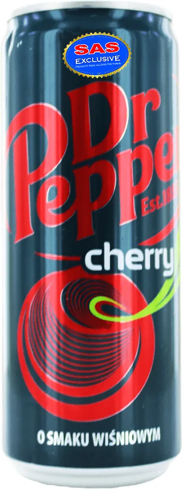 Զովացուցիչ գազավորված ըմպելիք բալի «Dr. Pepper» 355մլ