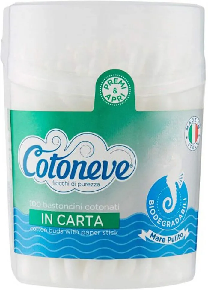 Բամբակյա փայտիկներ «Cotoneve» 100 հատ