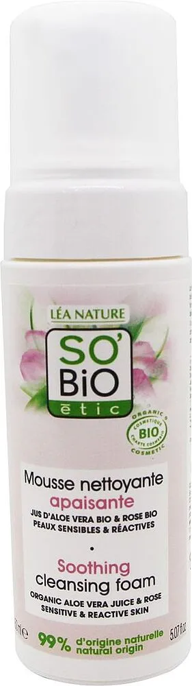 Դեմքի փրփուր «SO BIO ETIC» 150մլ
 