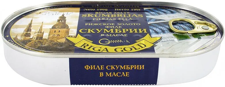 Թյունիկ (սկումբրիա) թեթի մեջ «Riga Gold» 190գ